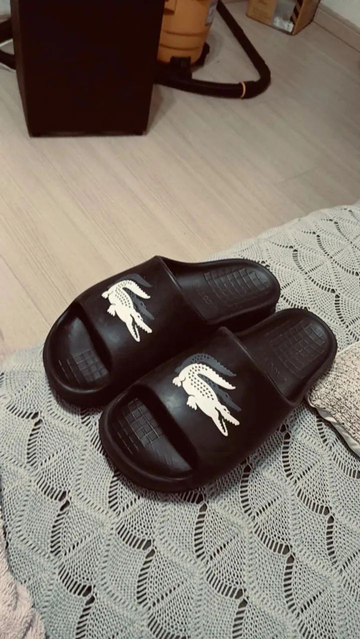 Chinelo da lacoste original 