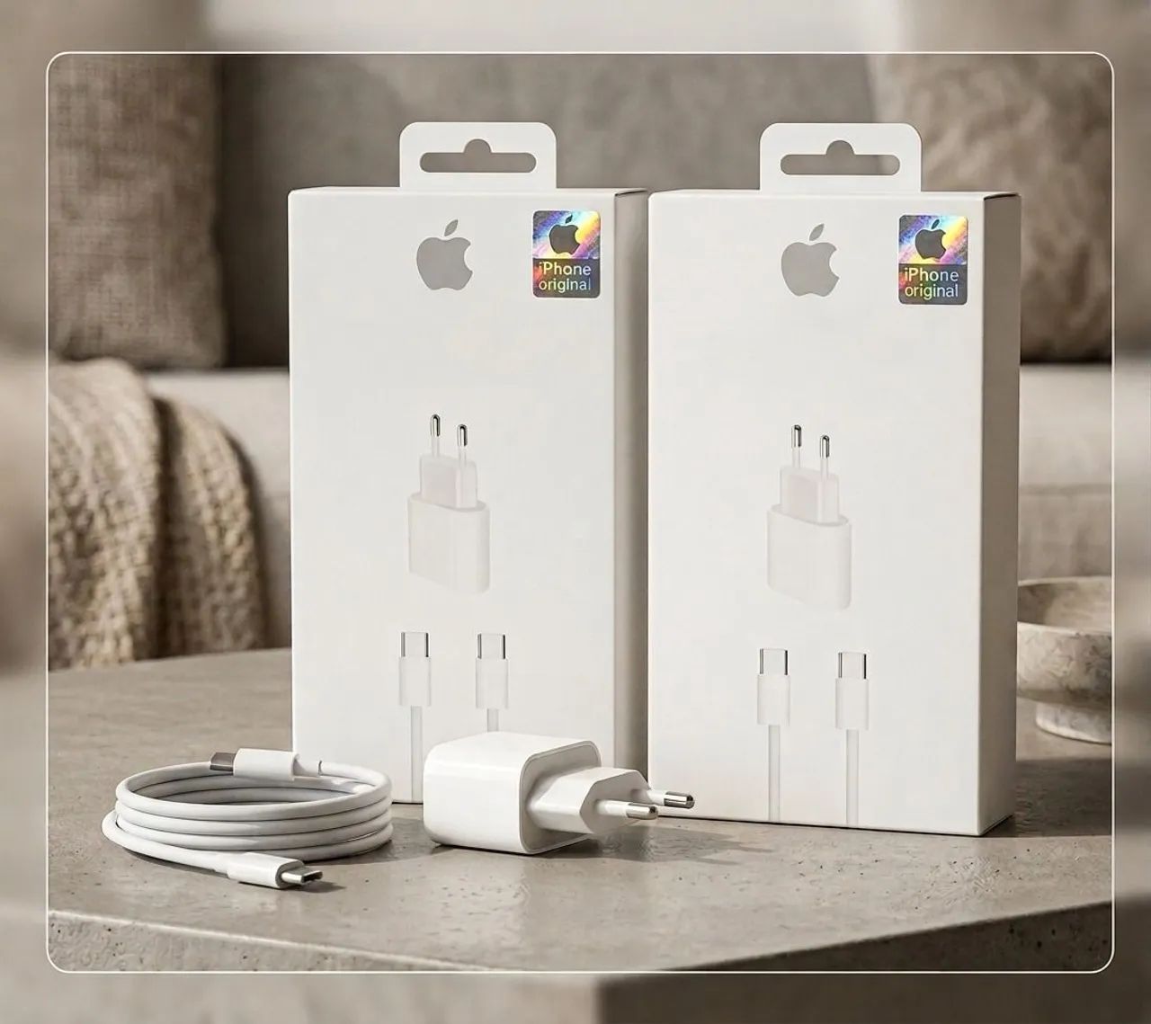 Carregador de iPhone USB-C 35W - Foto 2