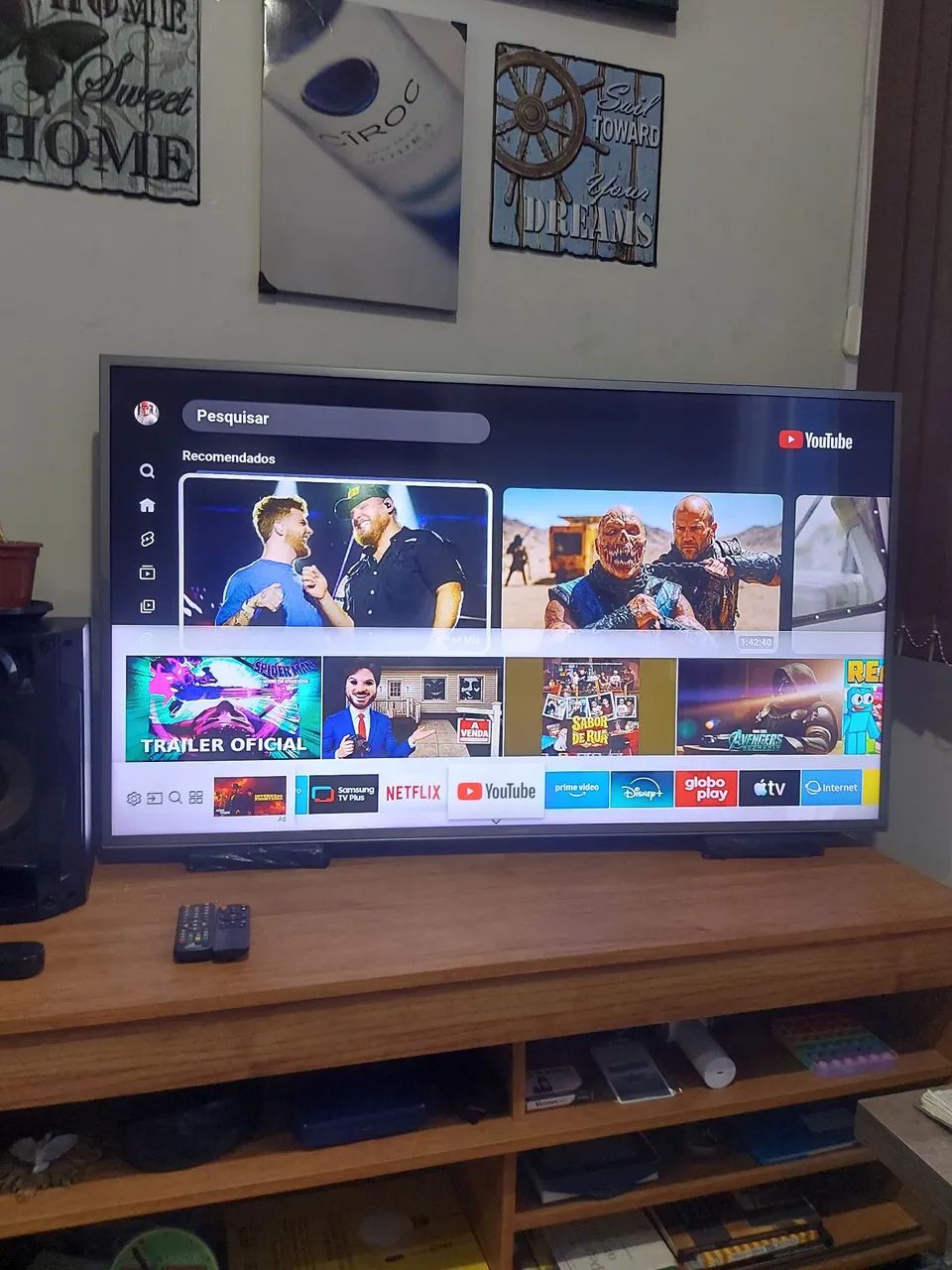 Smart tv Samsung 49 polegadas 4k - Foto 4