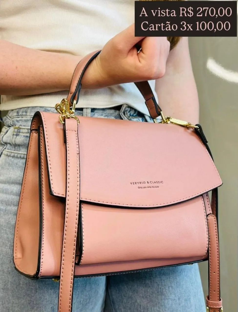 Bolsas femininas para mulheres com finesse. - Foto 4