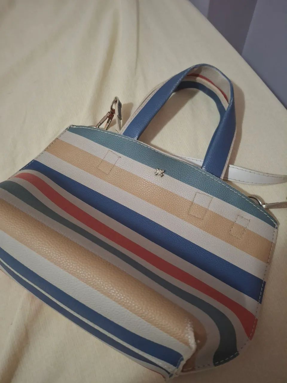 Bolsa Hering listrada  - Foto 4