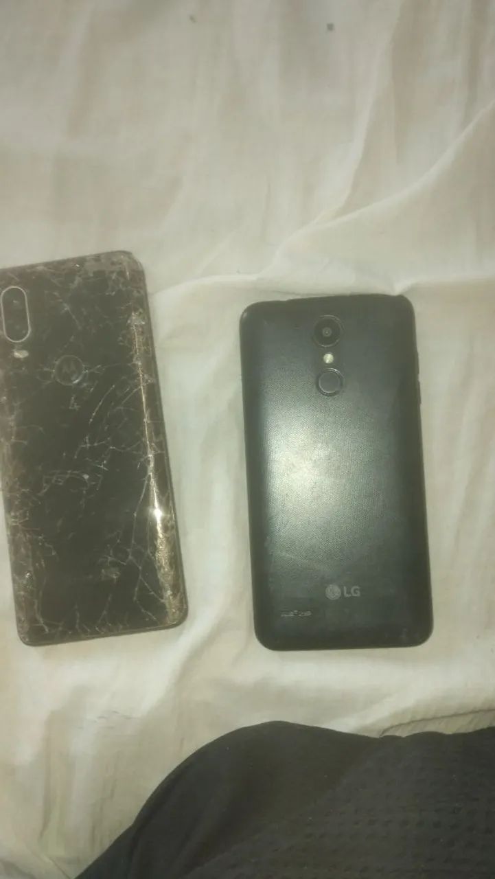 Celular Motorola one vision e LG k9  - Foto 2