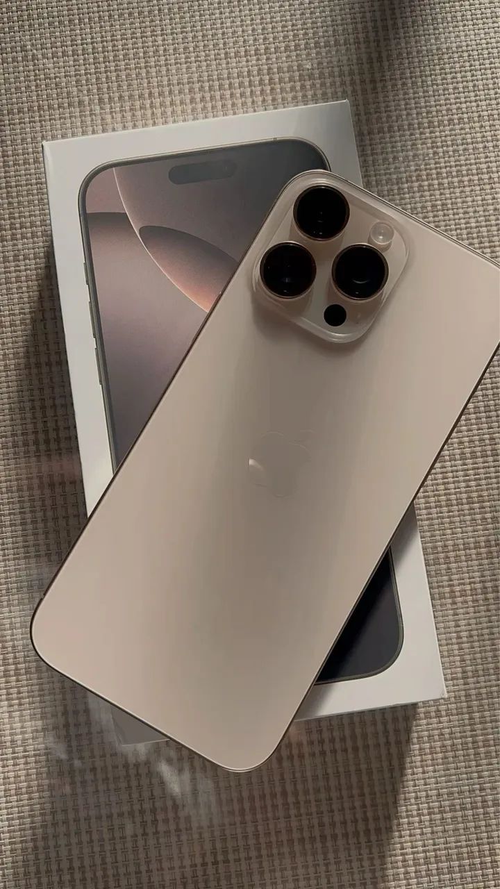 iphone 16 pro max desert 256 GB bateria 100%  - Foto 3