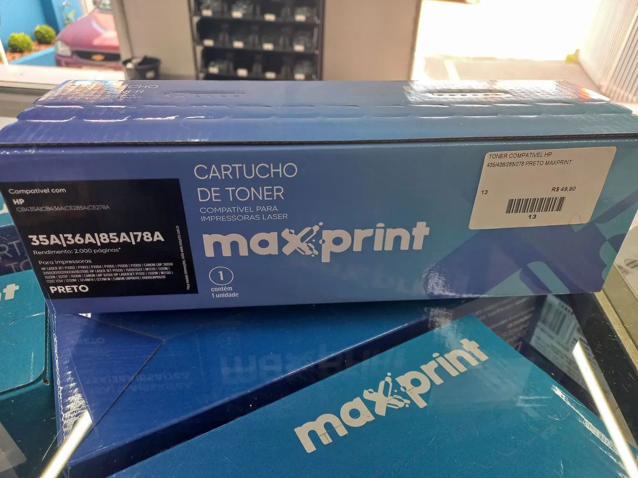 Toner Compatível HP Impressora Laser
