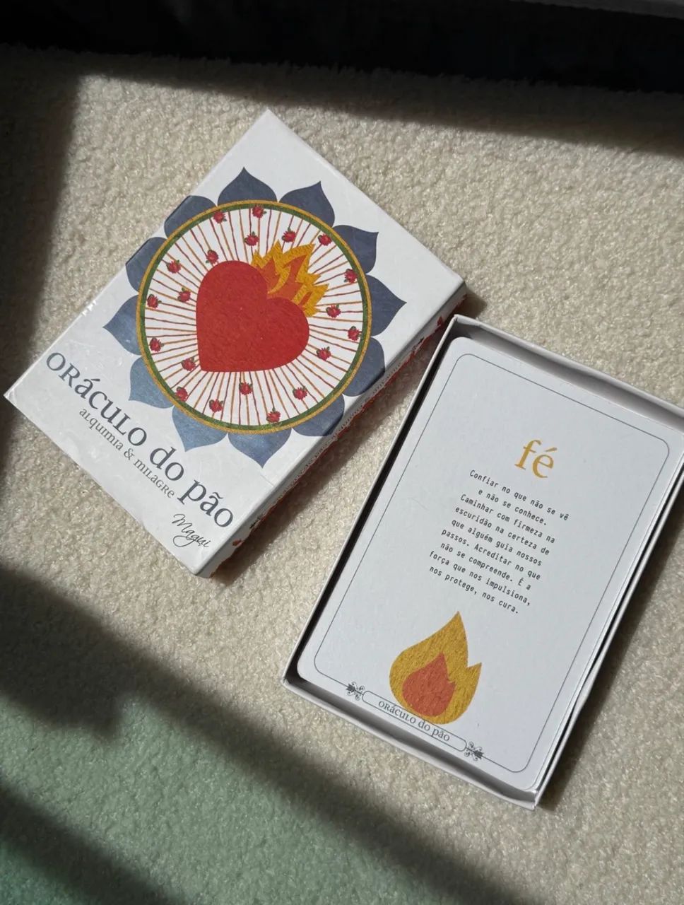 Cartas oráculo do pão 