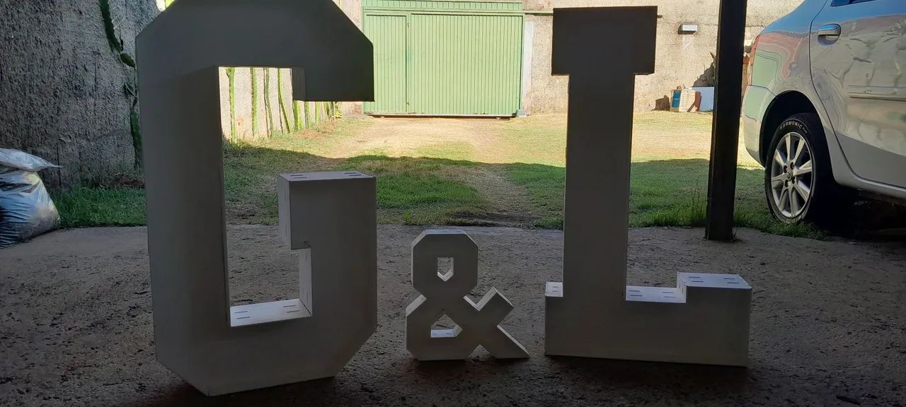 LETRAS CAIXA EM MDF