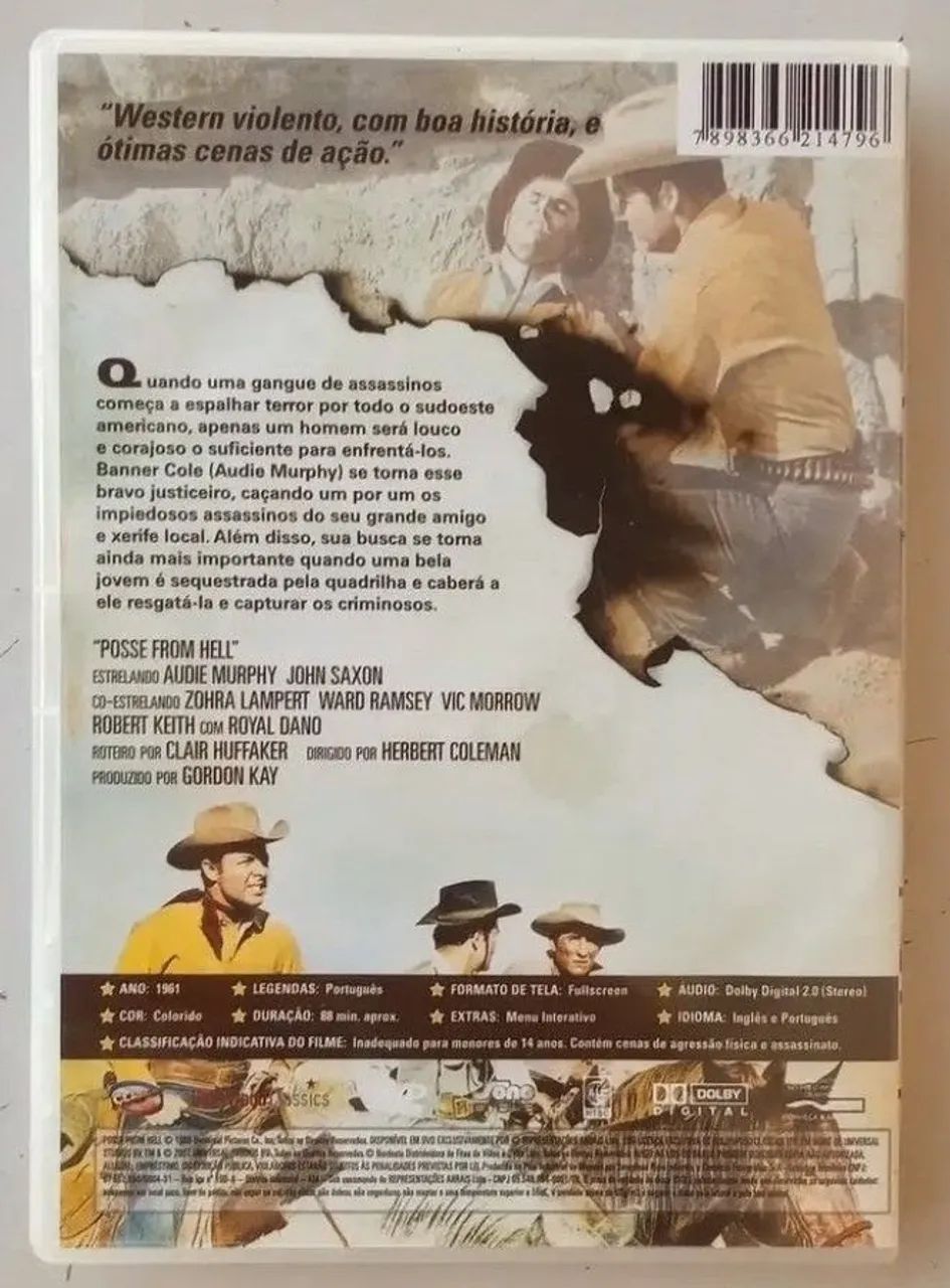 Dvd filme, Quadrilha do Inferno.  - Foto 3