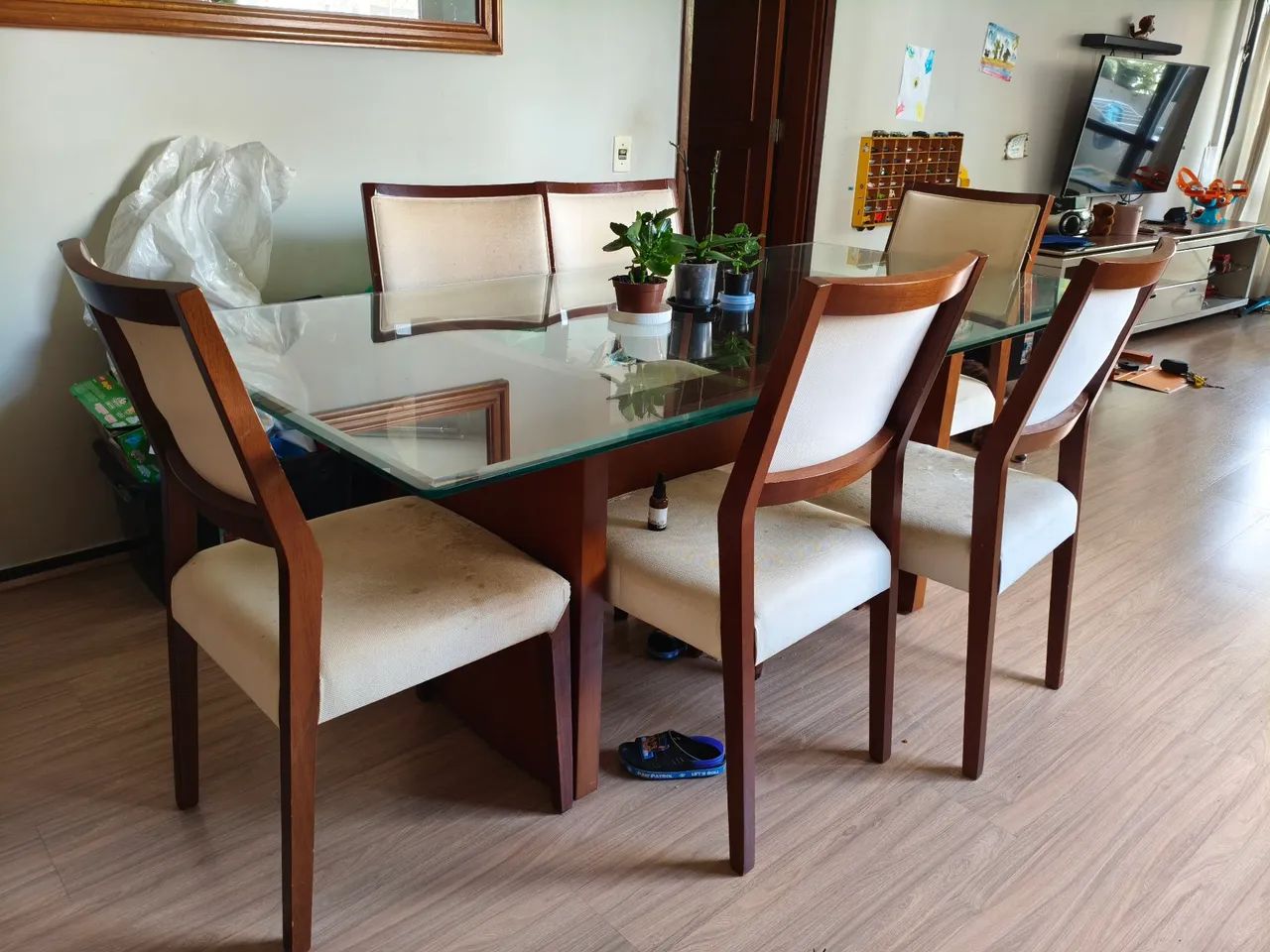 Mesa jantar 6 lugares