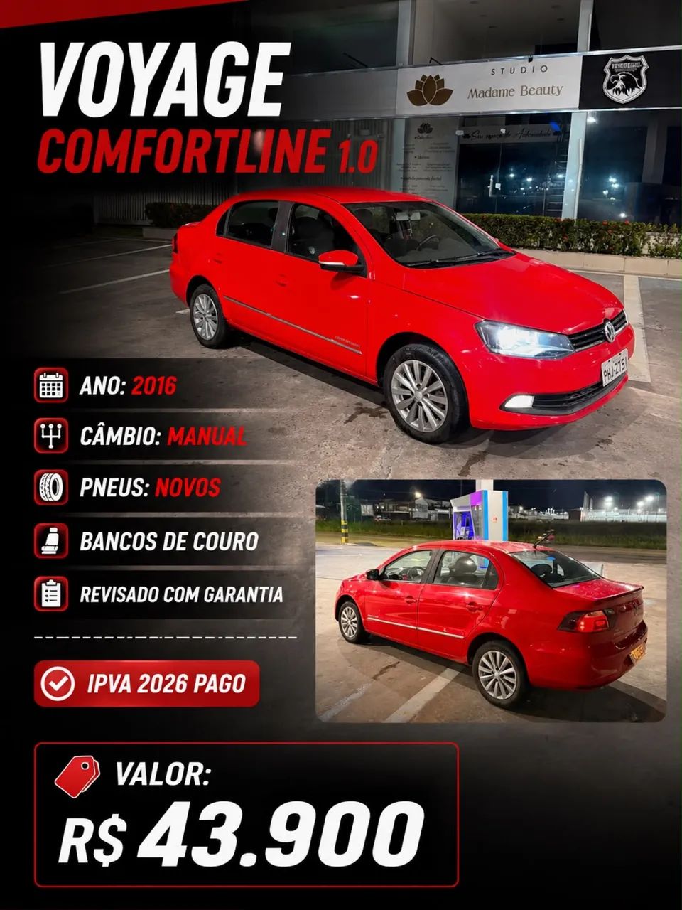 Volkswagen Voyage 2016