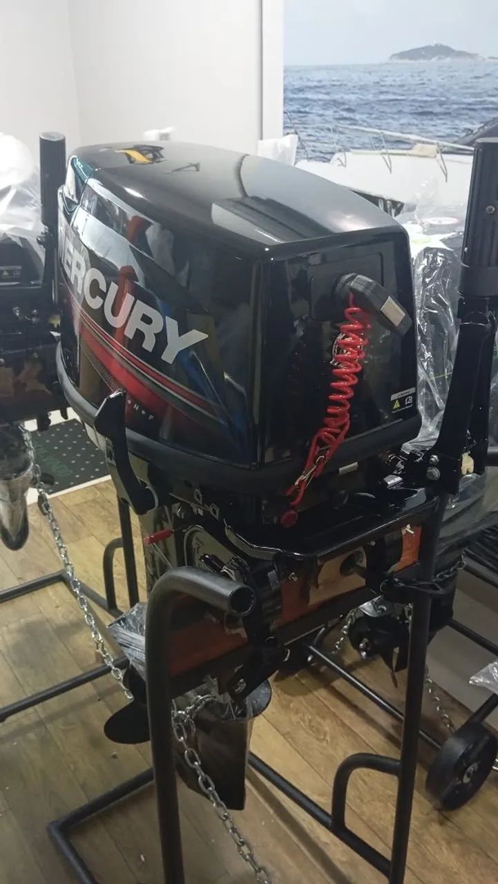 Motor de popa Mercury 15 e 30HP - 0Km - cartão de crédito, boleto e desconto no Pix