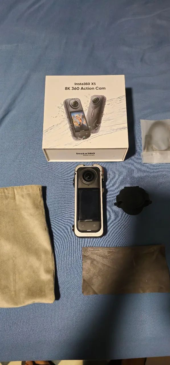 Câmera insta 360 x5 zerada - Foto 2