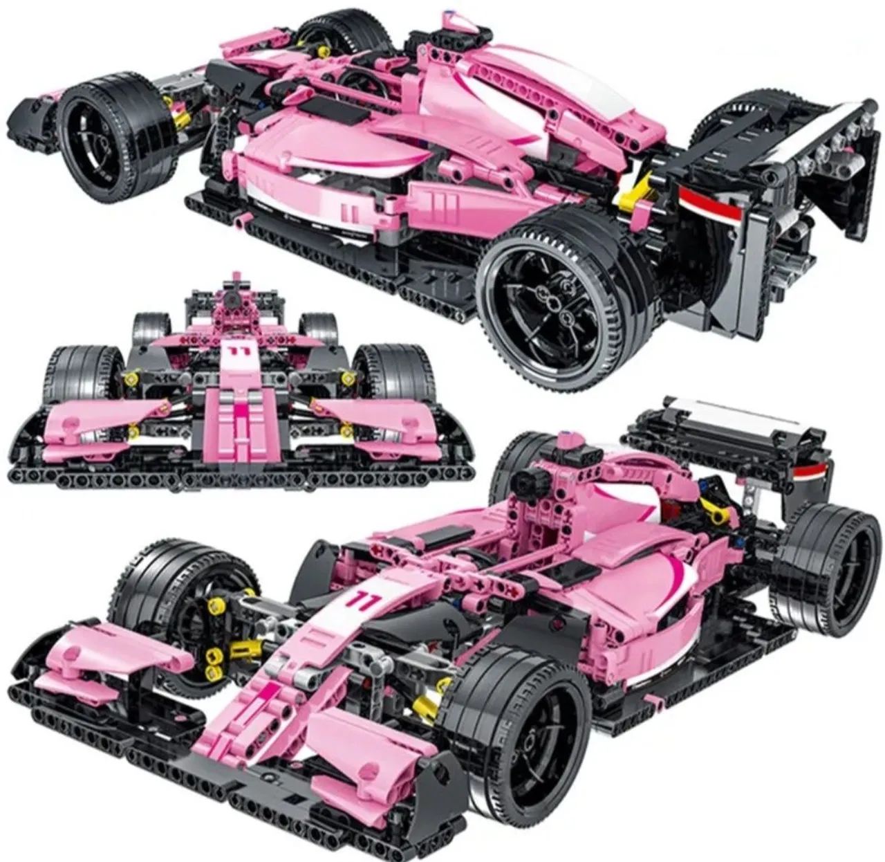 BLOCOS DE MONTAR CARRO DE FÓRMULA 1 1200 PEÇAS TIPO LEGO  - Foto 2