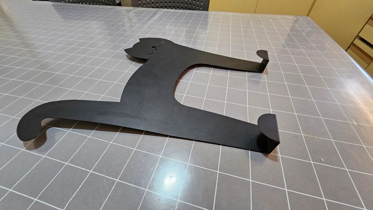 Cabideiro TokStok Gato em Metal - Foto 2