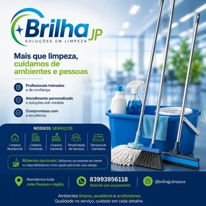 Serviços de limpeza/faxina/diaristas