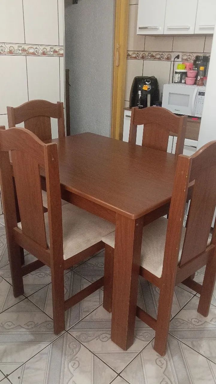 Mesa 4 lugares 1,20 - Foto 2