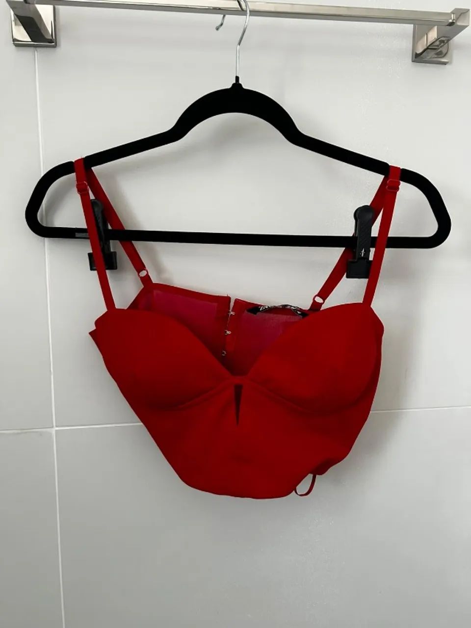 Top vermelho Zara P