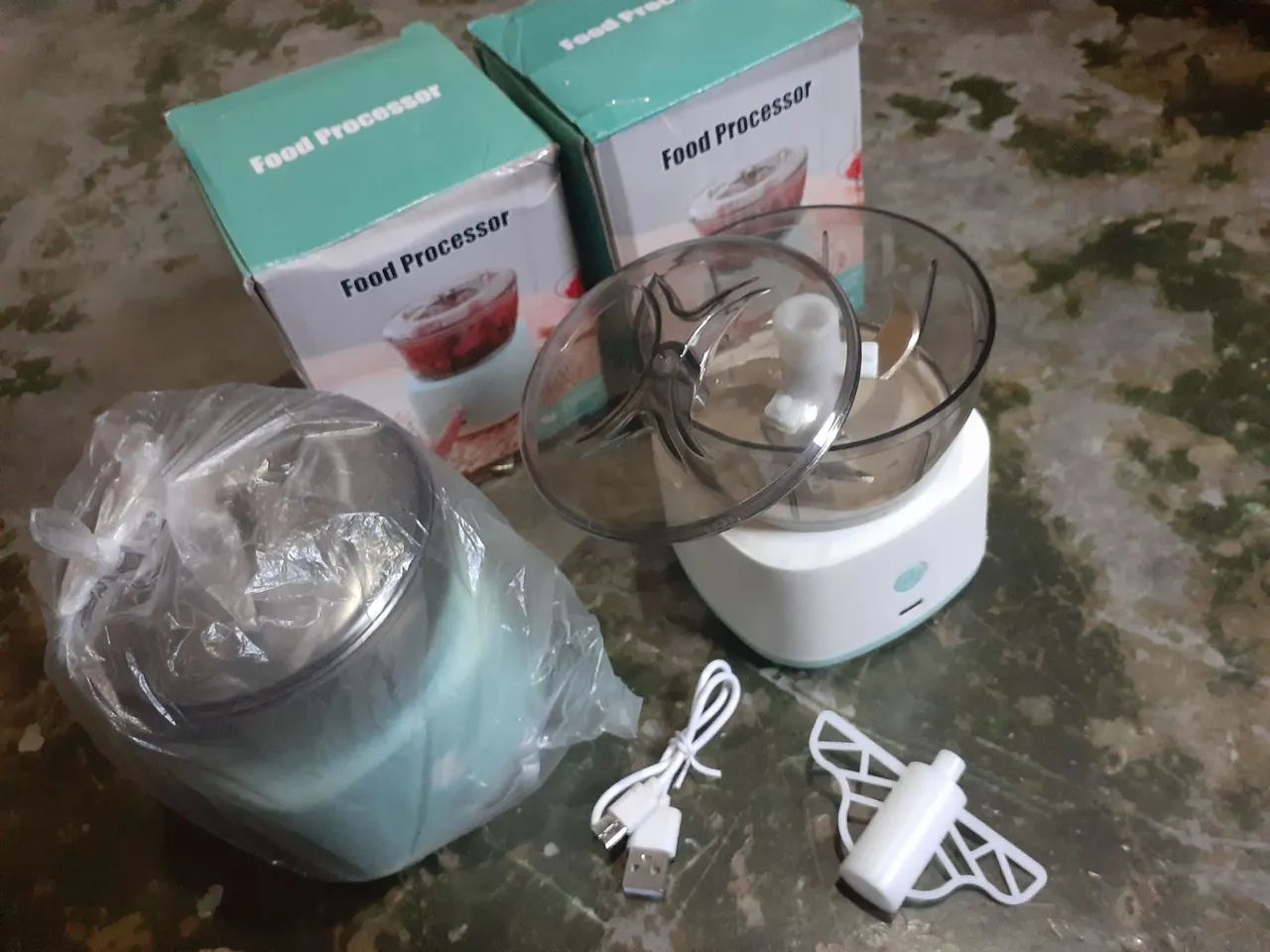 Mini Batedor processador 350ml