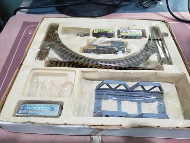 conjunto de trem de brinquedo marca moonbo  - Foto 3