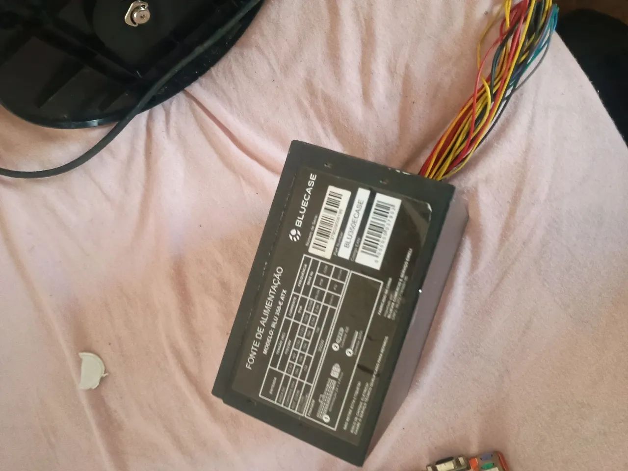 Fonte Bluecase 350W ATX BLU350-E - Funcionando