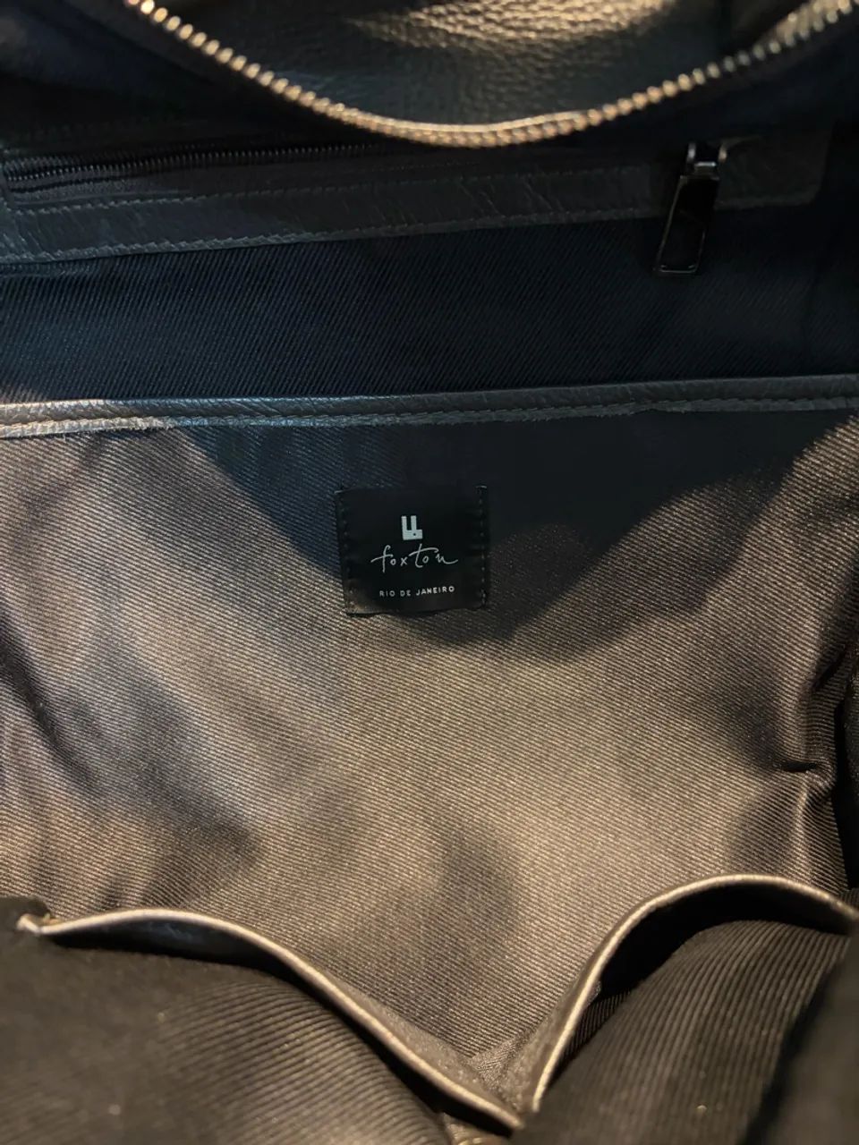 Mochila Foxton couro marrom  - Foto 3