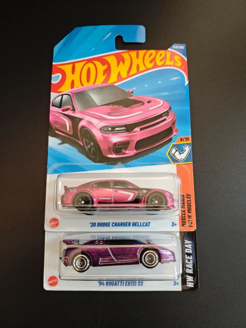 Hot wheels Bugatti + Hellcat STH 