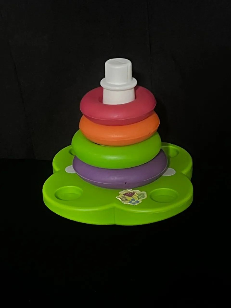 Brinquedo didatico argolas para bebe 