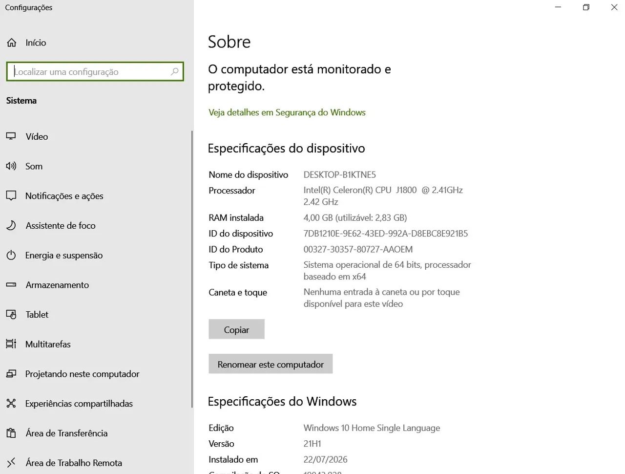 Computador completo ssd teclado mouse s fio - Foto 2