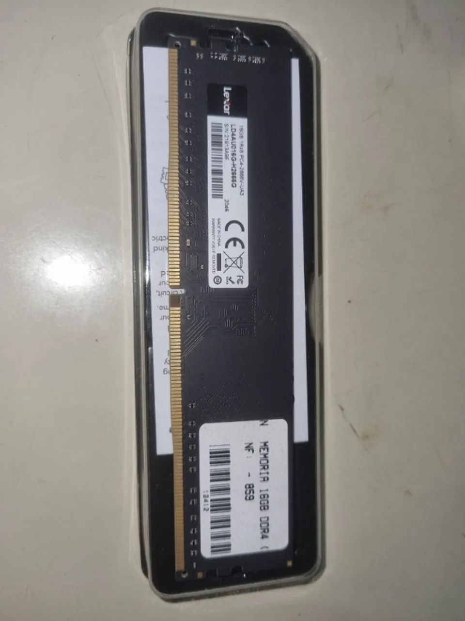 32 Gb DDR4 Lexar 2666 (2x16) Desktop - Foto 2
