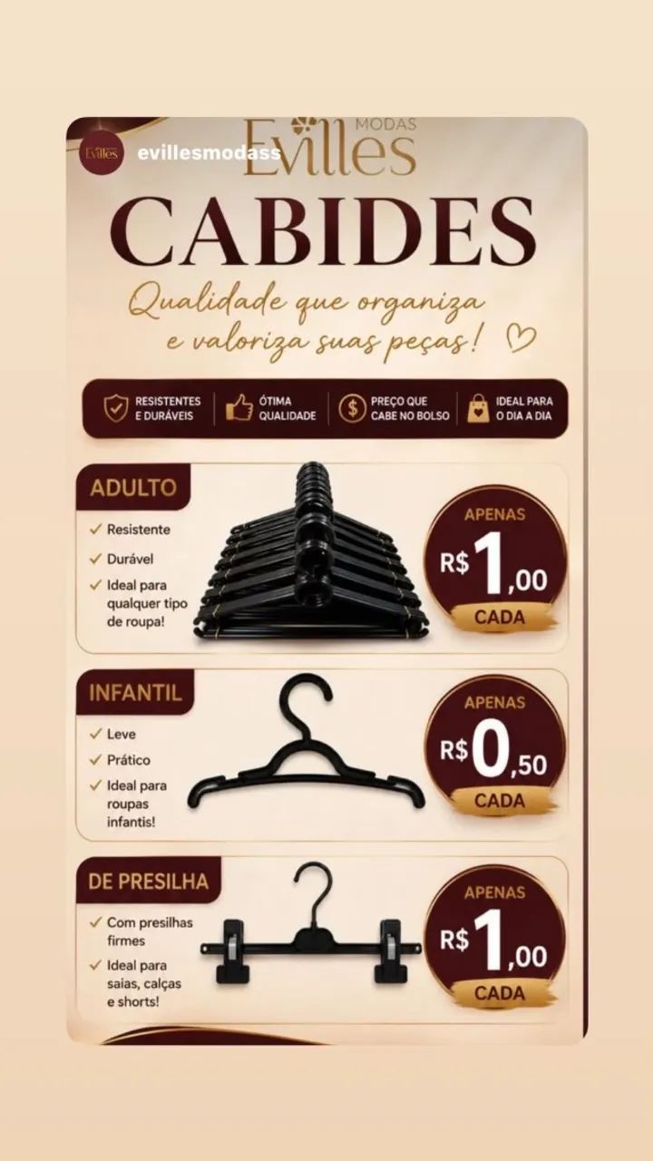Manequim & Cabides