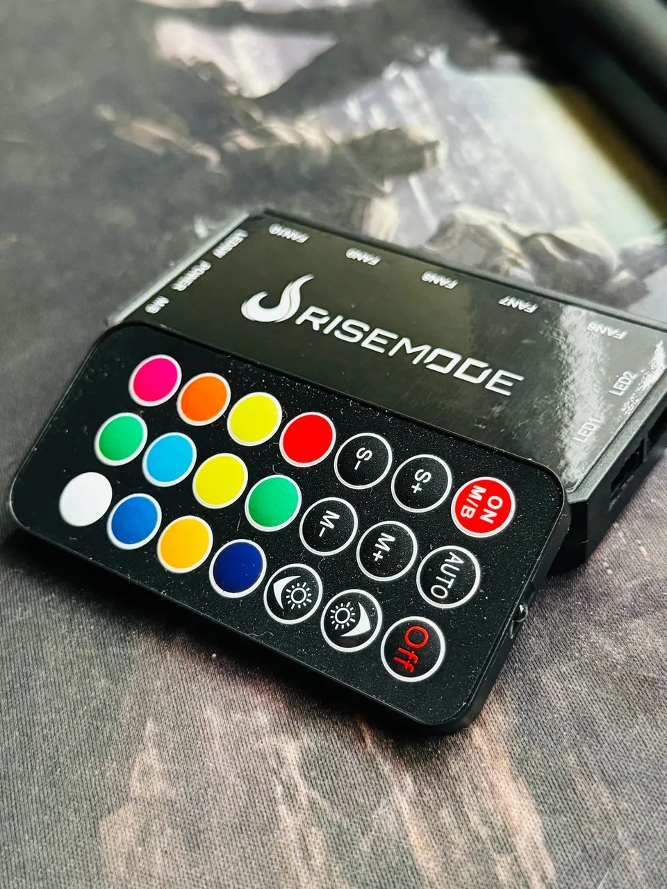 Fan/Ventoinha RiseMode Energy | Kit com 6 + Controladora ARGB - Foto 2