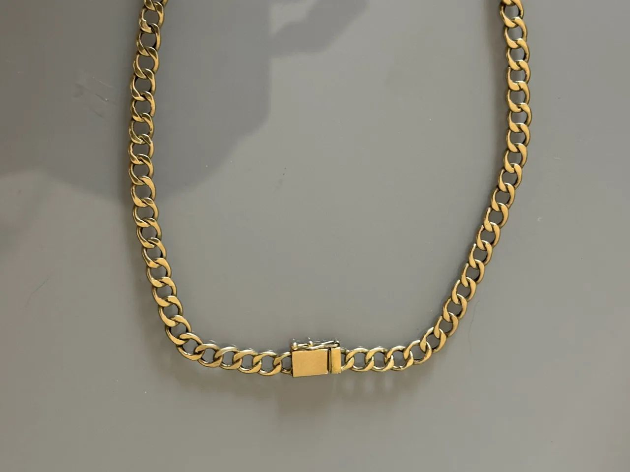 Corrente ouro 18k modelo grumet / 16,42g - Foto 5
