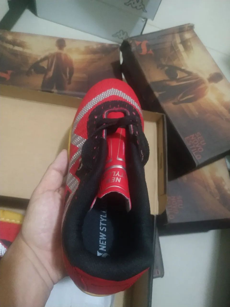 Chuteiras Futsal New Styllus  - Foto 2