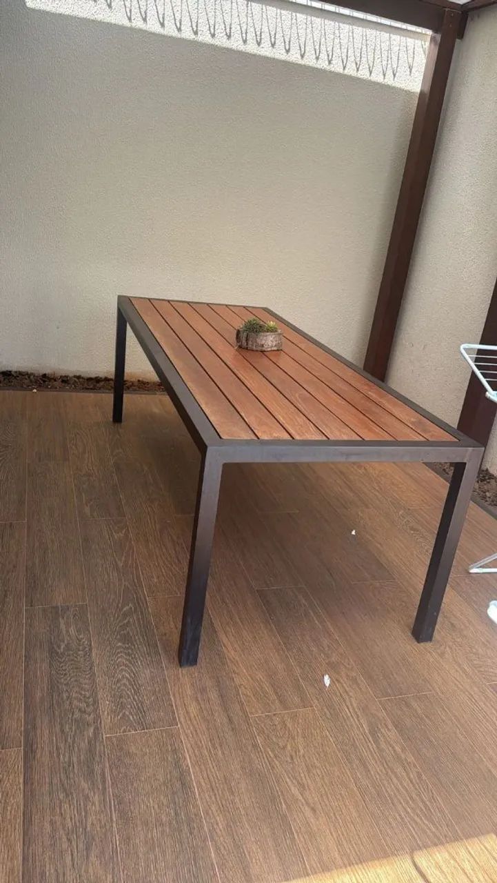 MESA DE MADEIRA PURA! - Foto 3