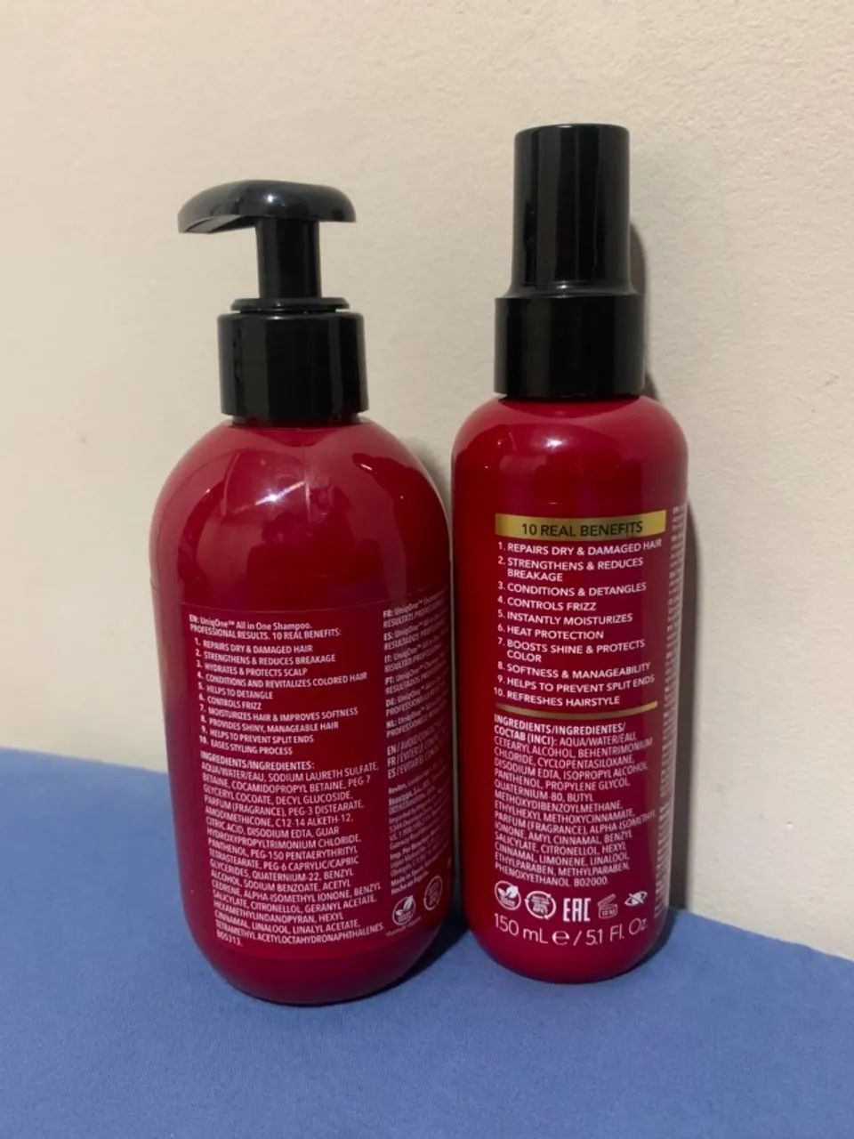 Kit Revlon Professional Uniq One - Shampoo + Leave-in Original - Foto 2