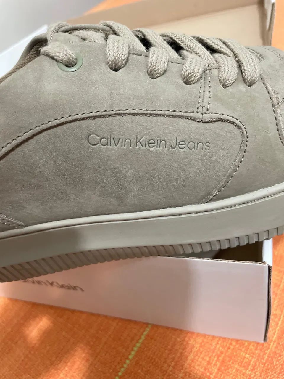 Tênis Calvin Klein Original - Camurça - Nº 40 - Foto 4
