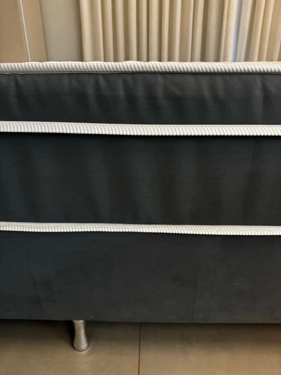 Cama box queen semi nova  - Foto 4