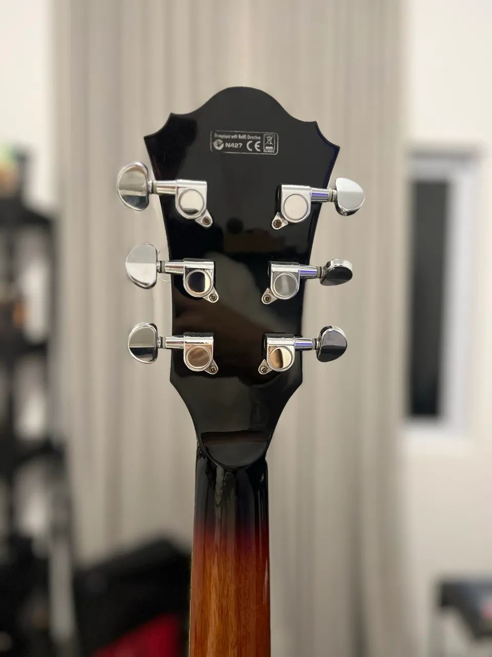 Guitarra Ibanez AG75 Semi-Acustica + Bag - Foto 5