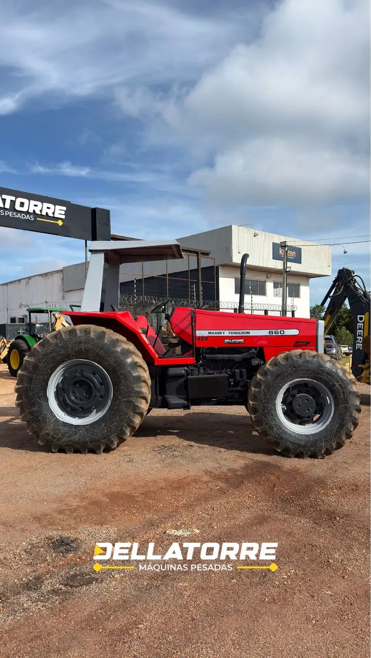 MASSEY FERGUSON 660 2002 TRATOR REVISADO PRONTO PARA TRABALHAR - Foto 2