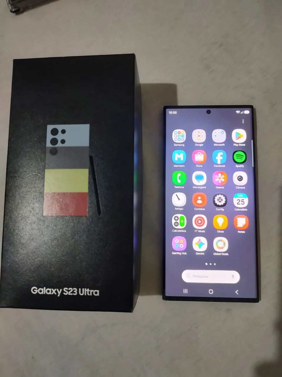 V. Samsung s23 ultra , completo com NF