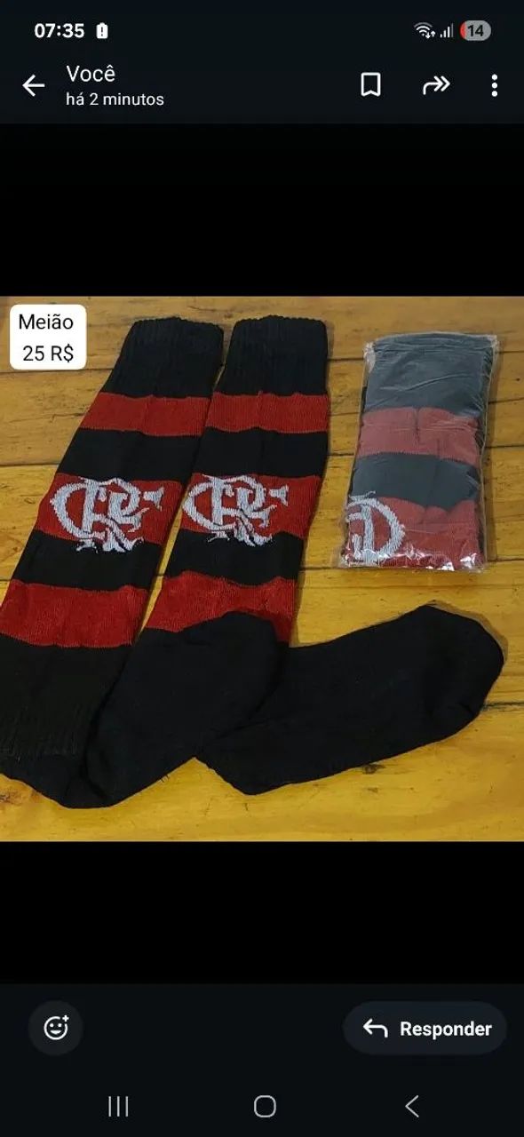 Meião do Flamengo 
