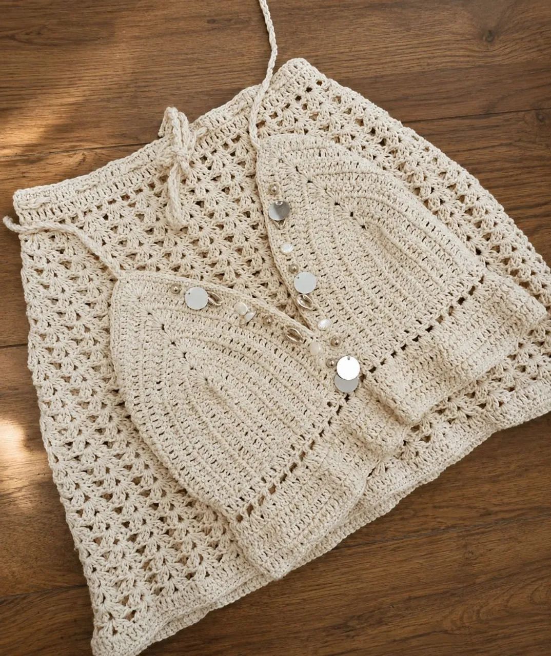 Conjunto crochê 
