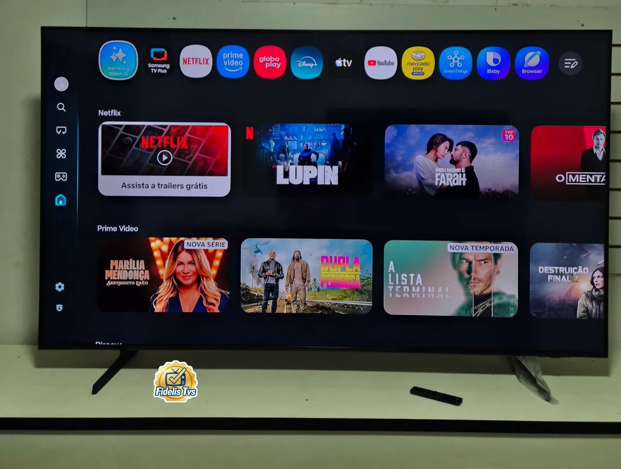 75 POLEGADAS SAMSUNG TV SMART WIFI COMPLETA  - Foto 2