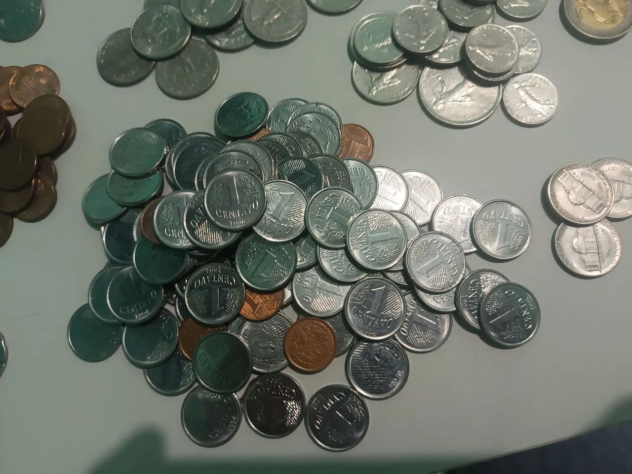 Moedas antigas lote - Foto 2