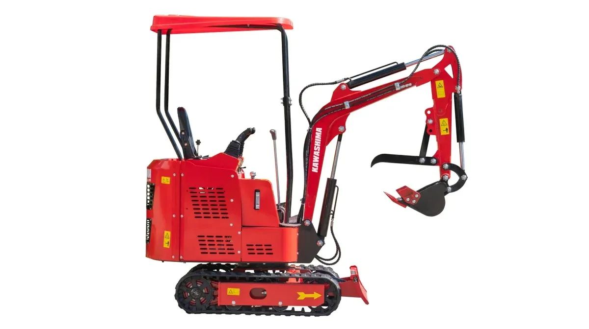 MINI ESCAVADEIRA KAWASHIMA EGK-890 - Foto 4