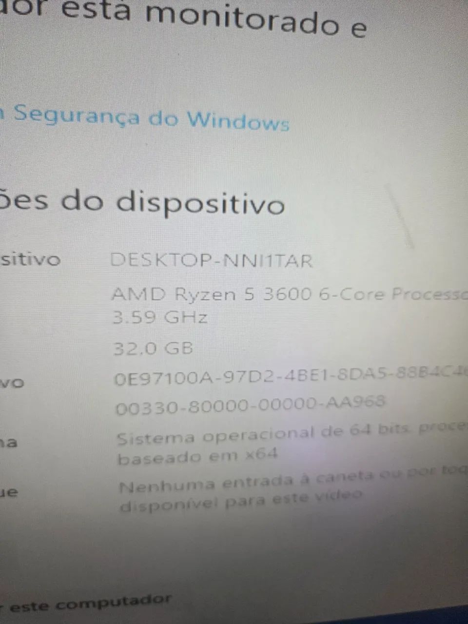 Pc gamer ryzen 5 3600 + 32gb - Foto 3