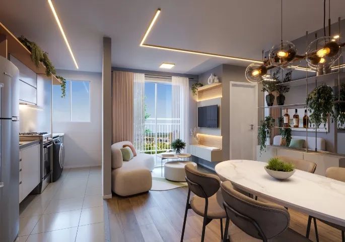 Única Veredas Villa Park - Apto 2/4 com 1 suíte de 57 m², wc social, 1 vaga por 331.750,00 - Foto 13