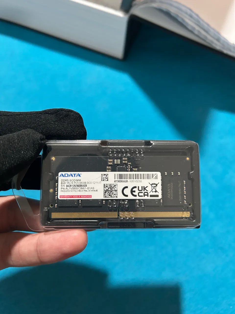 Memoria ram notebook 8gb ddr5 5600mhz adata