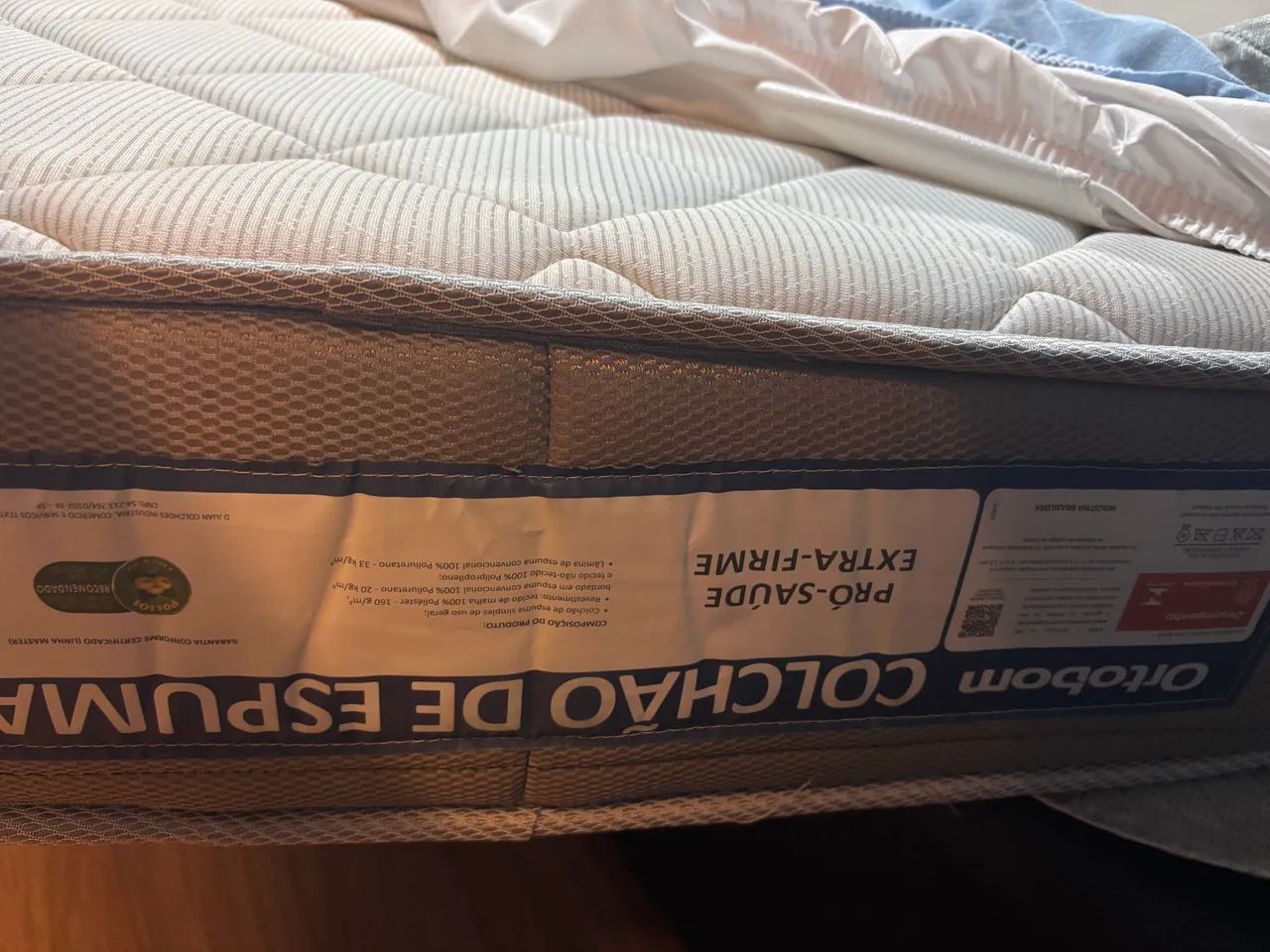 cama box baú , com colchão solteiro  - Foto 3