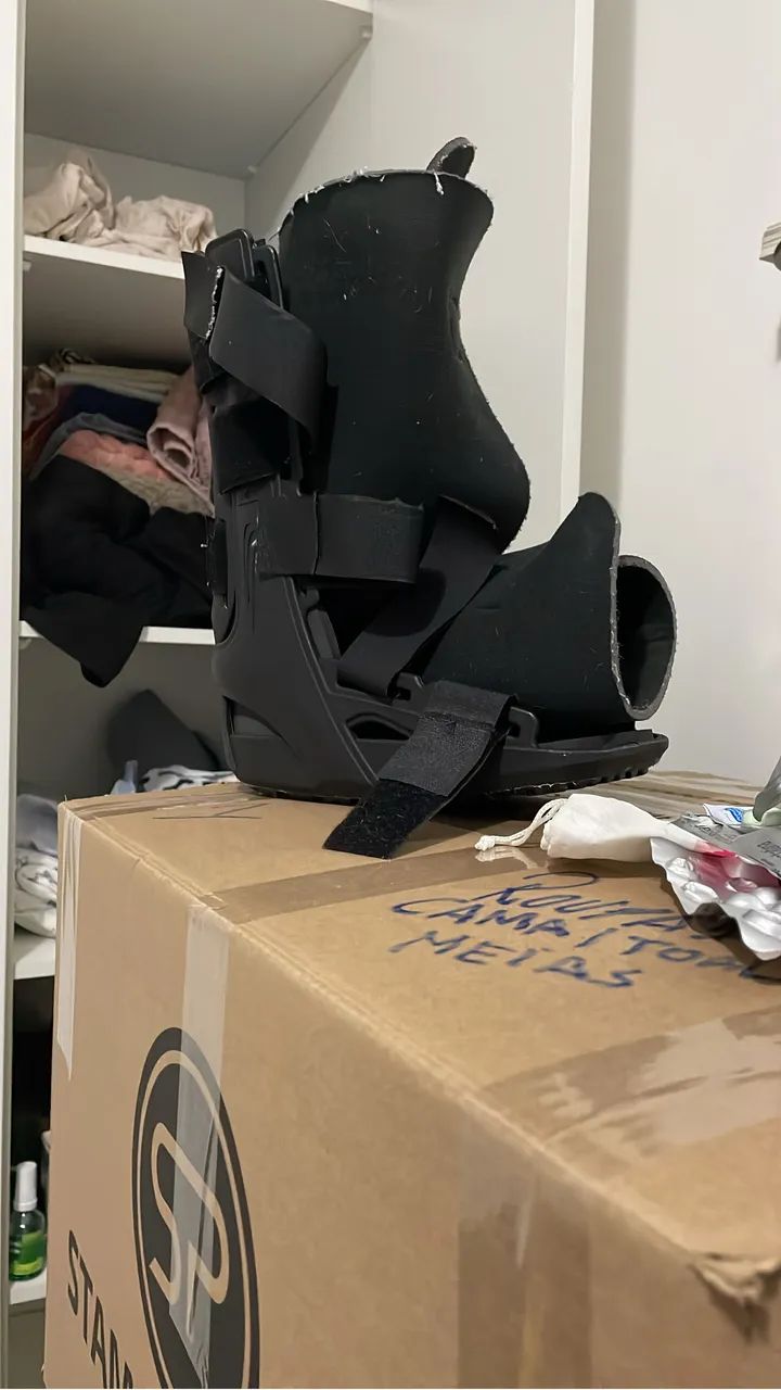 Bota ortopédica tamanho P