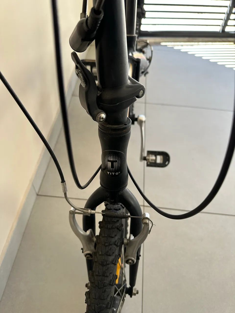 Bicicleta Dobrável Tito Aro 20 - Foto 4